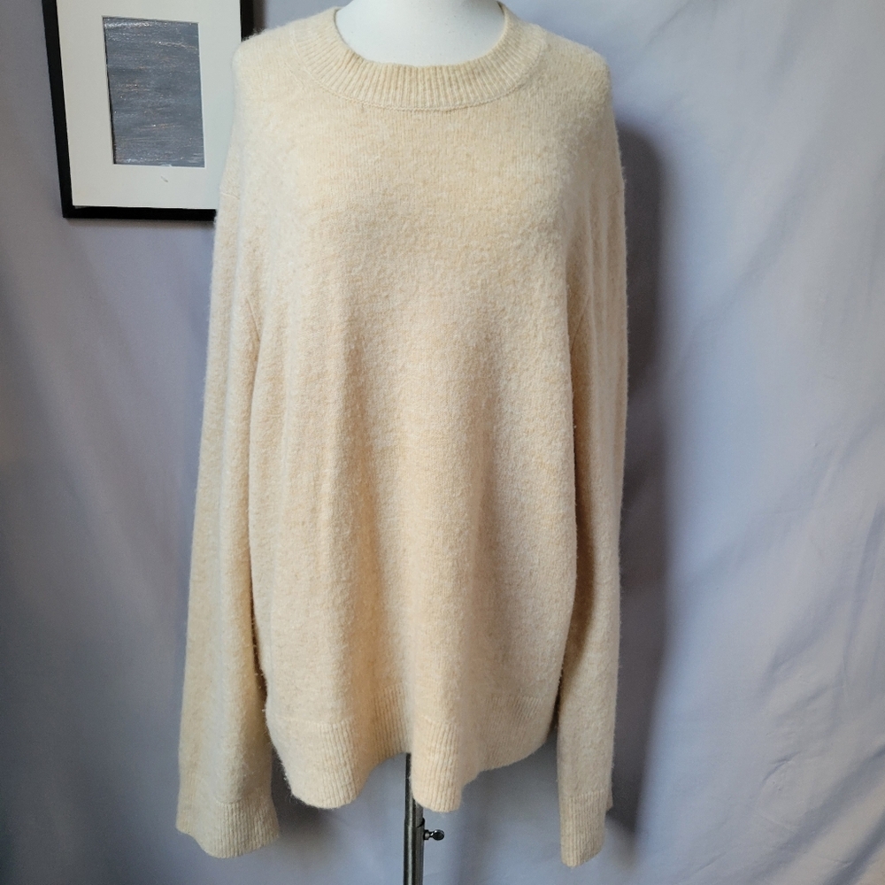 Nanushka Crew Neck Wool Baby Alpaca‎ Pullover Sweater XL